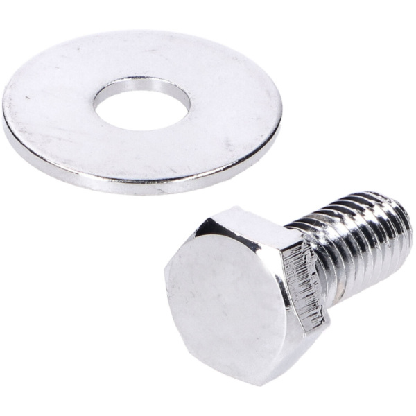 Schraube mit Dichtring chrom für Kreidler 53742