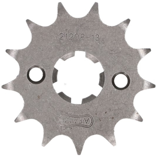 front sprocket AFAM 13 teeth 428 for Yamaha Motor 125 LC YI-3 Beta, HM, MH, Rieju, Yamaha AF21208-13