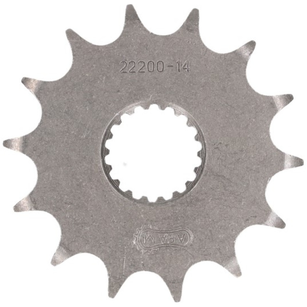 front sprocket AFAM 14 teeth 428 for Hyosung GA 125 Cruise I, Kreidler DD, RR, SM AF22200-14