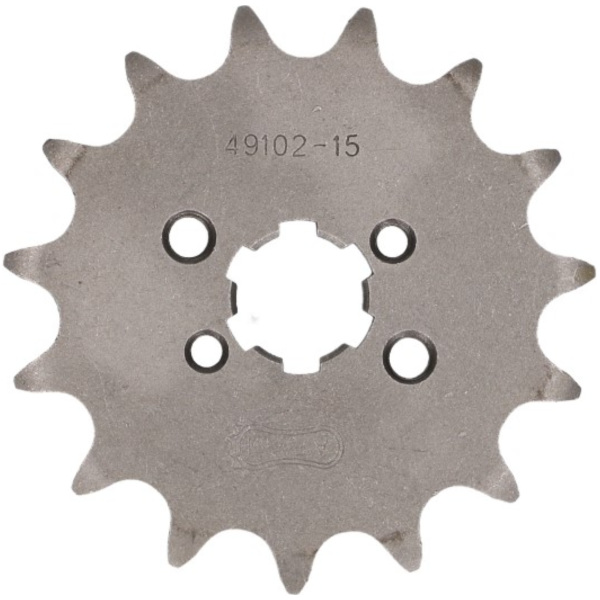 front sprocket AFAM 15 teeth 420 for Piaggio / Derbi D50B0, EBE, EBS AF49102-15
