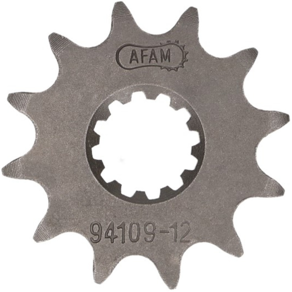 front sprocket AFAM 12 teeth 420 for Rieju RS1, Yamaha DT, TZR, MH Furia, Peugeot XP6 AF94109-12