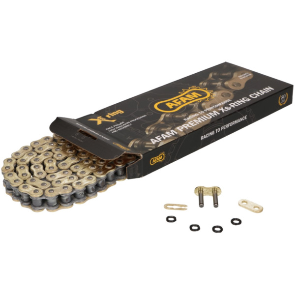Kette AFAM XS-Ring verstärkt gold - 428 XMR-G x 124 AFA428XMR-G-124