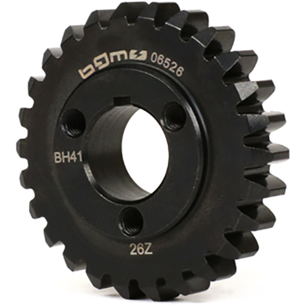 primary pinion BGM PRO straight toothed 26/65 (2.50) for Vespa V50, PV125, ET3, PK50, PK80, PK125 BGM06526 fitting for Vespa PK  50 V5X3T 1994, 2,7 PS, 2 kw