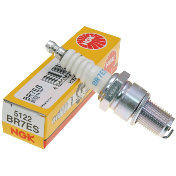 spark plug NGK BR7ES BR7ES fitting for Keeway F-Act  50 SFCS0050003 2007, 2,9 PS, 2,1 kw