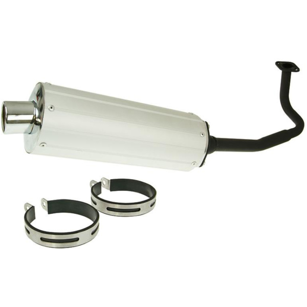 exhaust aluminum for GY6 50cc BT15526 fitting for Explorer Wild Eagle   , 