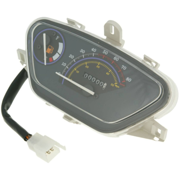 Cockpit Tachometer komplett für Baotian, Rex, Jinlun u.v.a.m. BT25001 passend für Jinlun JL50QT-5  50  2005, 3,1 PS, 2,3 kw