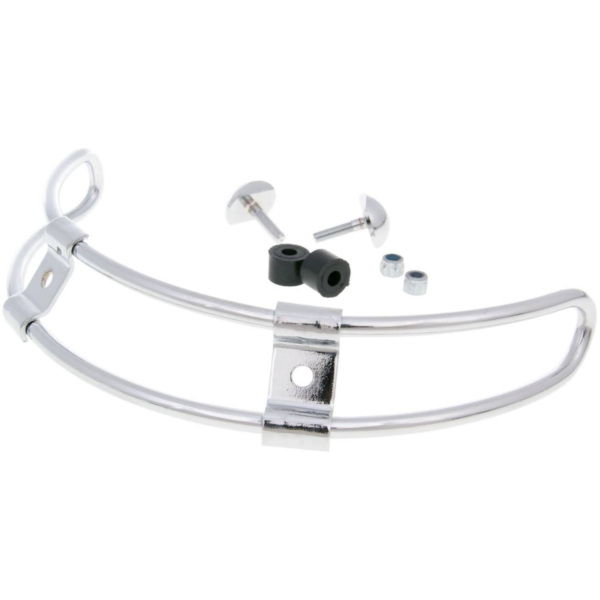 front bumper / trim Buzzetti chromed for Vespa LX, LXV 50, 125, 150 2T, 4T BZA30485