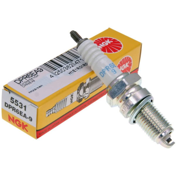 spark plug NGK DPR6EA9 DPR6EA9 fitting for Kymco Grand Dink  125 S40011 2007, 11,4 PS, 8,4 kw