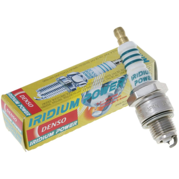 spark plug DENSO IWF24 (BR8HIX) Iridium Power with screwable plug connector DS-IWF24