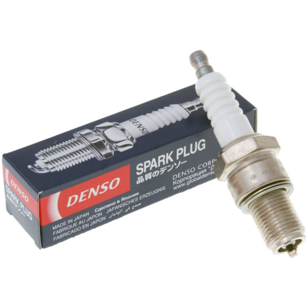 spark plug DENSO W24ESR-U (Ref. BR8ES) DS-W24ESR-U fitting for Aprilia SR Racing 125 PXA00 2000, 13,3 PS, 9,8 kw