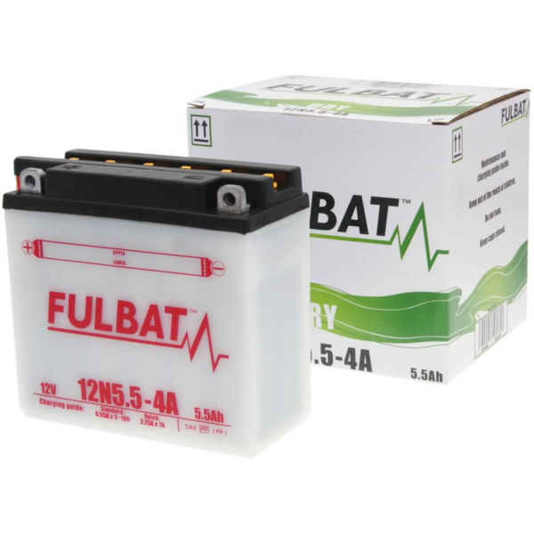 Akku Batterie Fulbat 12N5,5-4A DRY inkl. Säurepack FB550530