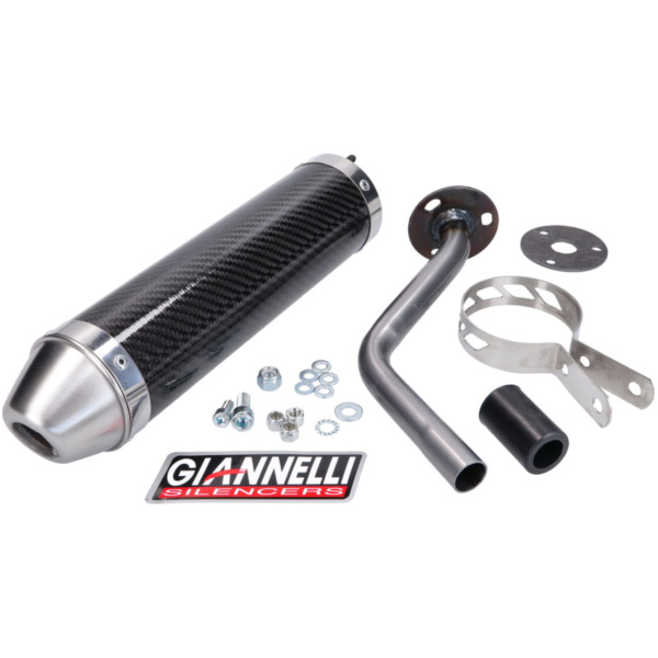 muffler Giannelli carbon for HRD Sonic 50 99-03 GI-34635HF