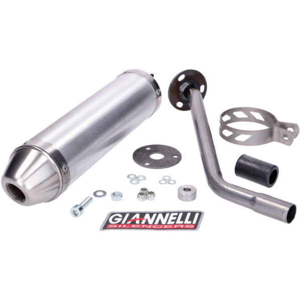 muffler Giannelli aluminum for Beta RR 50 Enduro / Motard 12-16, Enduro 50 Factory 15-16 GI-34691HF