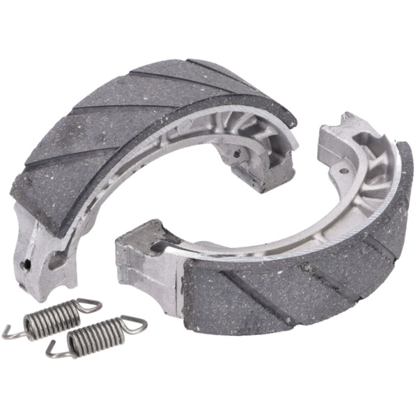 brake shoe set grooved with springs 110x25mm IP13452 fitting for MBK YN Ovetto 50  2008-2012, 