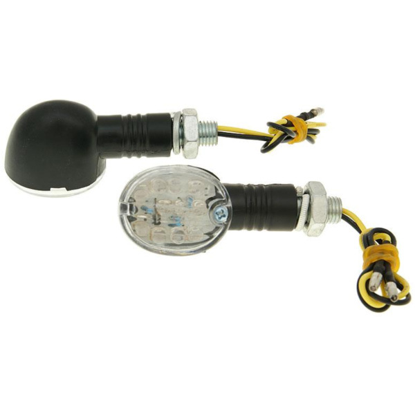 indicator light set M10 thread LED Drop black IP24490