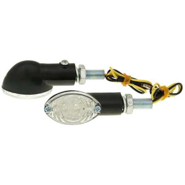 indicator light set M10 thread LED Blast black IP24491