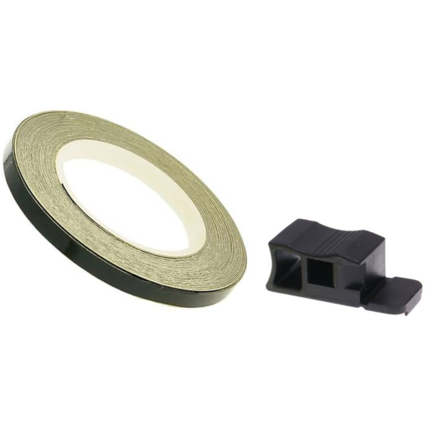 Rad Felgenrand Aufkleber 7mm - schwarz - 600cm IP34972