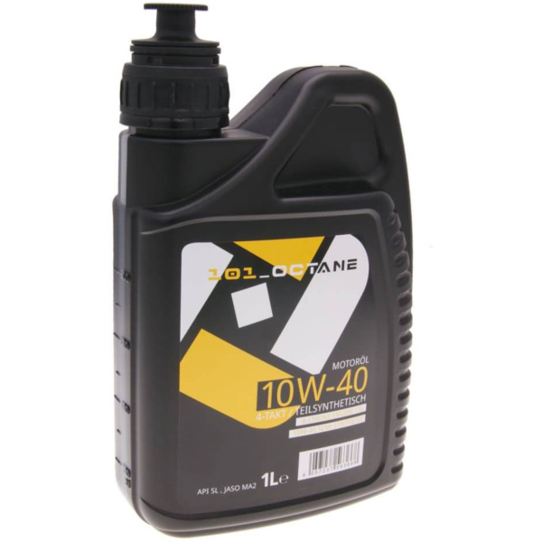 Motorenöl 4-Takt Motoröl 101 Octane teilsynthetisch 10W40 - 1 Liter IP35772