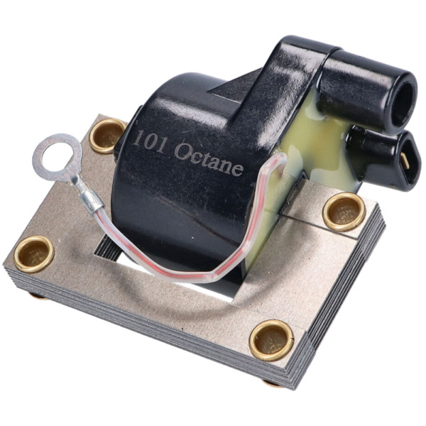 ignition coil 6V external 1-pin for Hercules K50, K75, Sachs Prima 2, 3, 4, 5, Zündapp CS, Kreidler, Piaggio moped IP43912