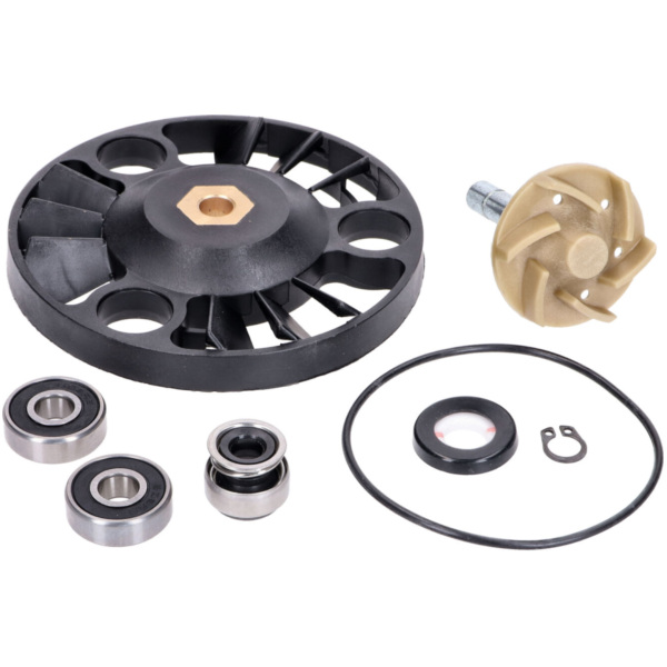 Reparaturkit Wasserpumpe für Aprilia, Gilera, Piaggio, Vespa 125-200ccm 4T 2001-2006 (einteilige Welle) IP48817