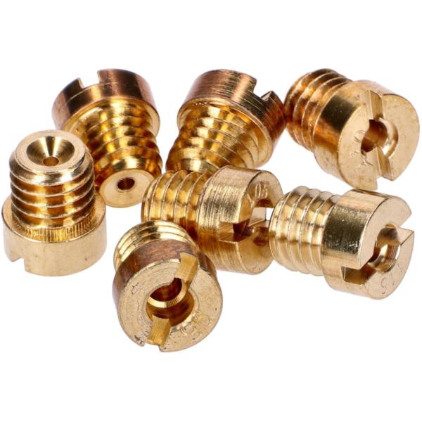 Vergaser Hauptdüsen Set 7-teilig M5 85-115 für BVF-Vergaser für Simson S51, S53, S70, S83, SR50, SR80, KR51/2, M531, M541, M741 