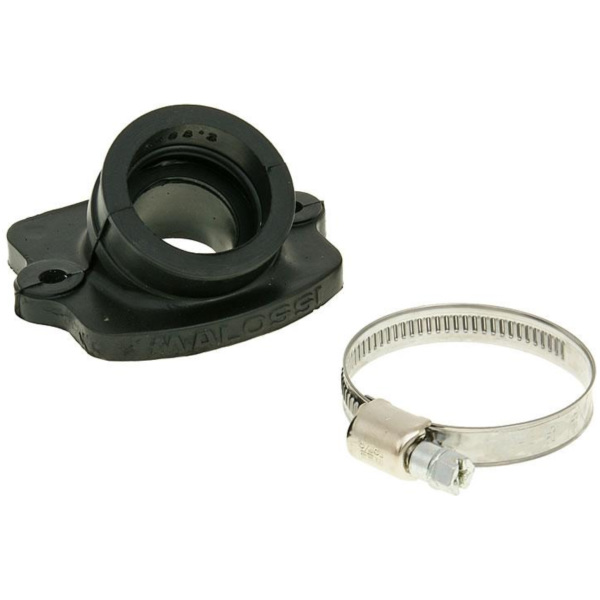 Flansch Ansaugstutzen Malossi MHR FKM 22/28mm schräg Racing für Piaggio M.029441B