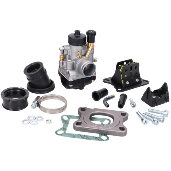 carburetor kit Malossi PHBG 21 w/ reed block for Aprilia, Derbi, Gilera D50B0, D50B1, EBE, EBS M.1613525