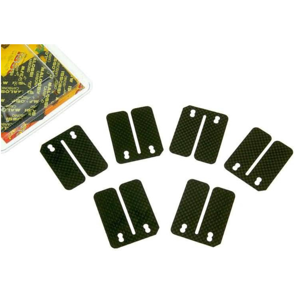 Membrane Reeds Membranplättchen VL11 Malossi Carbon für Minarelli, Piaggio M.277054.C0 passend für Gilera Runner Soul Modelle 125 M46301 2012, 15 PS, 11 kw
