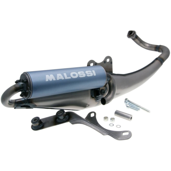 Schalldämpfer Auspuff Malossi Flip für Aprilia 50 2T mit Piaggio Motor M.3216694