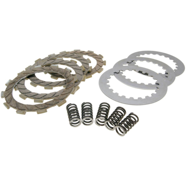 Lamellen Kupplungsscheiben Set Malossi verstärkt 4-Reibscheiben-Kupplung für Derbi Senda GPR, Aprilia RS RX SX, Gilera RCR, SMT 