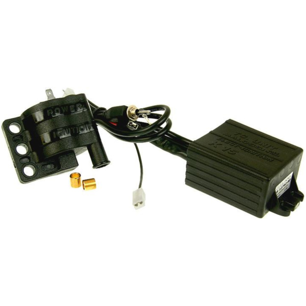 Steuergerät CDI Zündbox mit Spule Malossi K15 RPM Control für AM6, für: Derbi -2006 M.5512791 passend für Motorhispania Furia Cross 50  2002, 2,7 PS, 2 kw