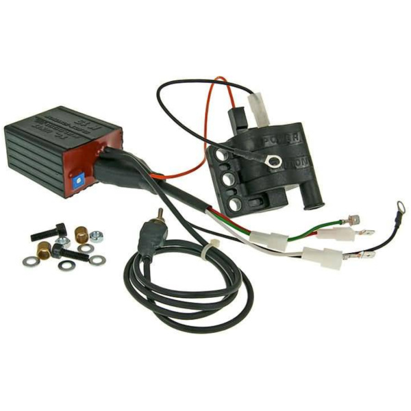 Steuergerät CDI Zündbox mit Spule Malossi K15 RPM Control für Piaggio (mit WFS) M.5513196 passend für Aprilia SR  50 VFD00 2012, 3,7 PS, 2,7 kw