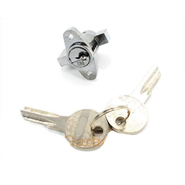 Tool compartment lock key 2 for Florett, Flory, Hercules, KTM, Puch, NSU, for: M