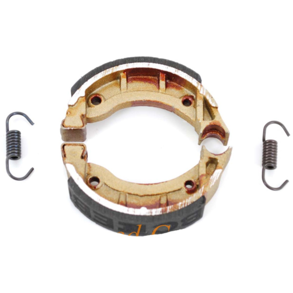 Brake shoes 90mm 18mm for Zündapp 442, for: Kreidler MF 4, MP1, Puch Maxi Execut