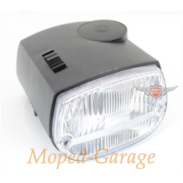 Headlight black for Piaggio Vespa Ciao, PX, Citta MG00005181