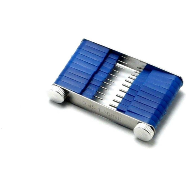 Düsenlehre Vergaser ELDI 0,45-1,50mm für Mofa Mokick MG00008823