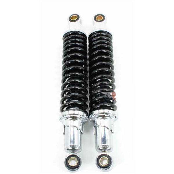 Shock absorber set 310mm chrome black for Zündapp GTS C 50 Sport KS MG00025243