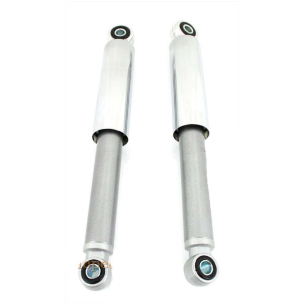 Struts chrome sleeves 2 pieces 260mm long 8mm bushes 38mm outer diameter for Zündapp, Kreidler, Hercules, Puch, Simson, DKW, Mie