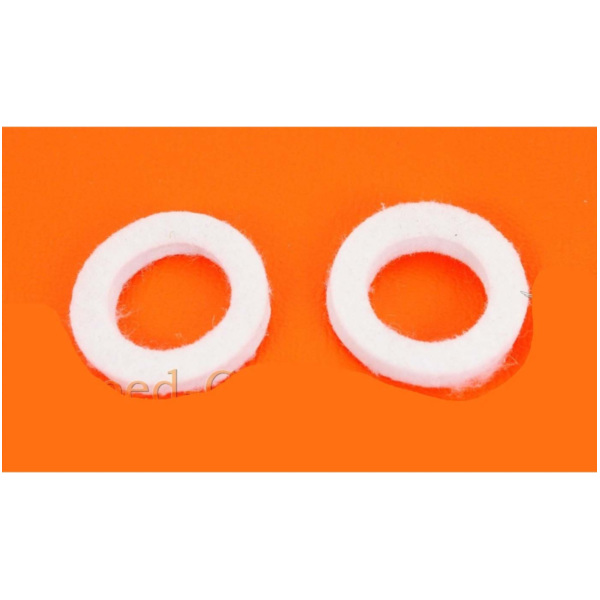 Felt washers wheel hub 2 pieces for Kreidler Florett egg tank K 54/0M, Super 4 Moped Mokick MG00027130