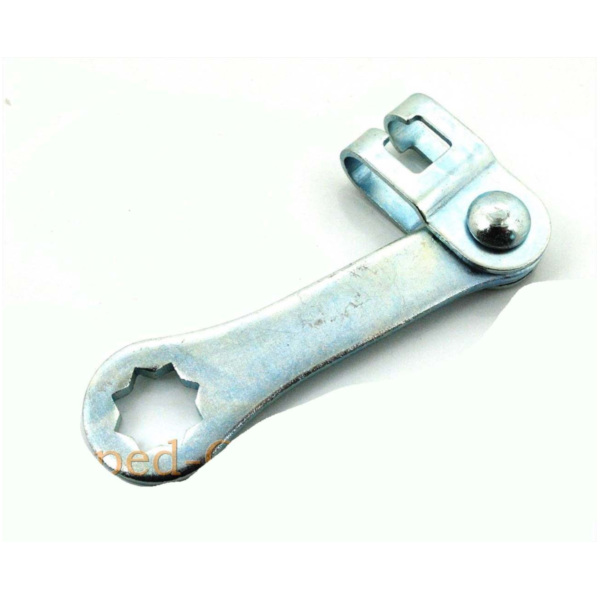 Brake lever star mount approx. 15.5mm, length 85mm for Kreidler Florett MG00032159