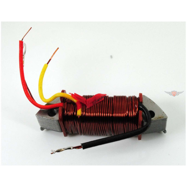 Light coil, power supply 1 mounting distance 54mm Armature width 28mm Shoe width 14mm Total 19mm for Suzuki K 50 Mokick MG000412