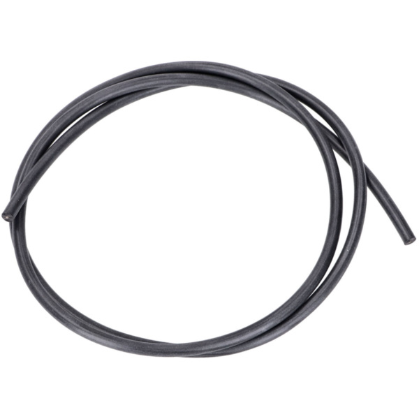 Ignition cable 5mm x 1m black silicone for Zündapp, for: Kreidler, Hercules, Puc