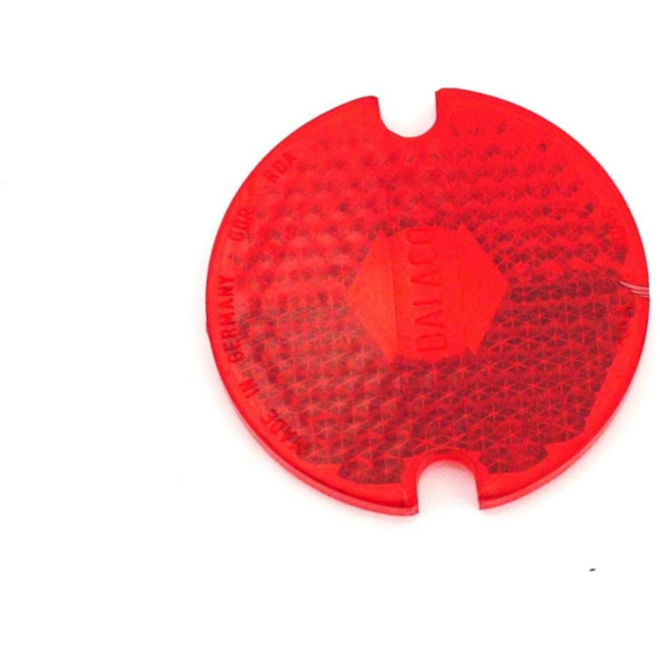 Plastic rear light lens, diameter 64mm for Simson SL 1 moped MG00055241