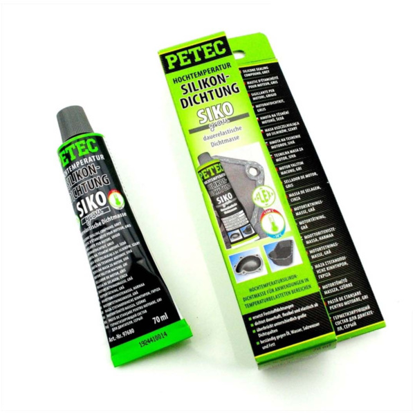 Silikon-Dichtmasse Siko Petec Grau 70ml MG00065696