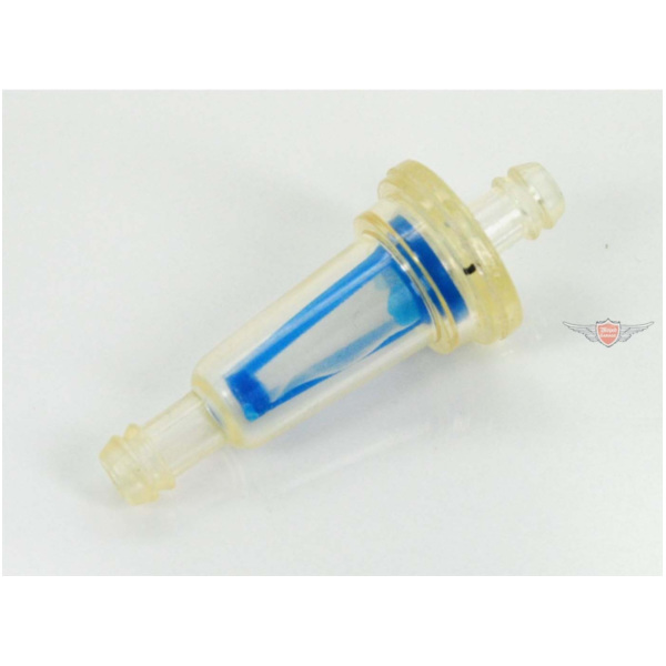 Fuel filter universal connection approx. 6mm, length 54mm total for moped, moped