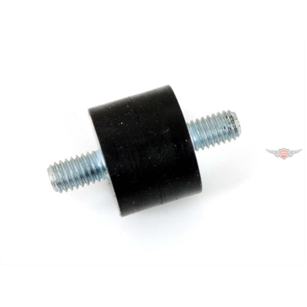 Haltegummi Gewinde 1 Stück Maße M6 x 10mm Gummi 20mm Durchmesser 15mm Höhe für Mofa Mokick MG00073478