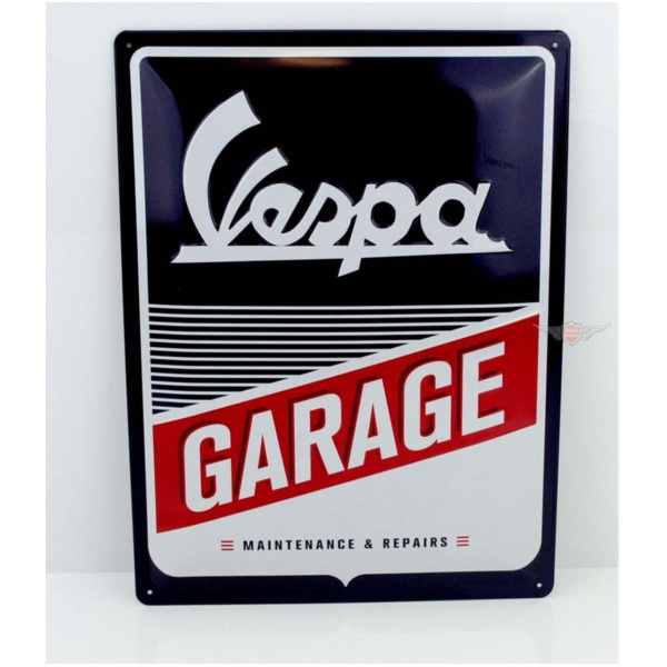 Metal sign for: Vespa 395mm 295mm for MG00086594
