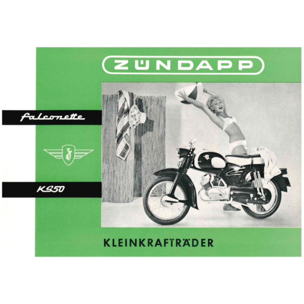 Prospekt Kleinkraftrad für falconette KS50 MG00086617