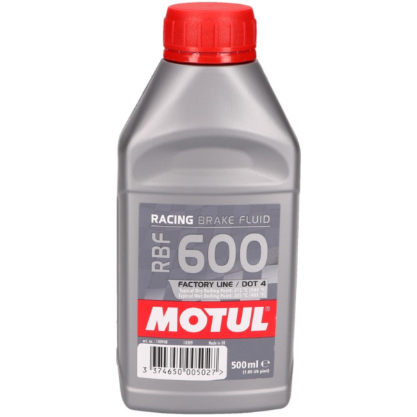 Bremsflüssigkeit Motul RBF 600 Factory Line DOT 4 Racing Brake Fluid 500ml MOT100948