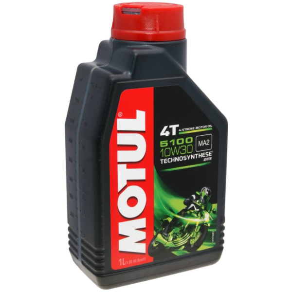 Motul engine oil 4-stroke 4T 5100 10W30 MA2 1 Liter MOT104062